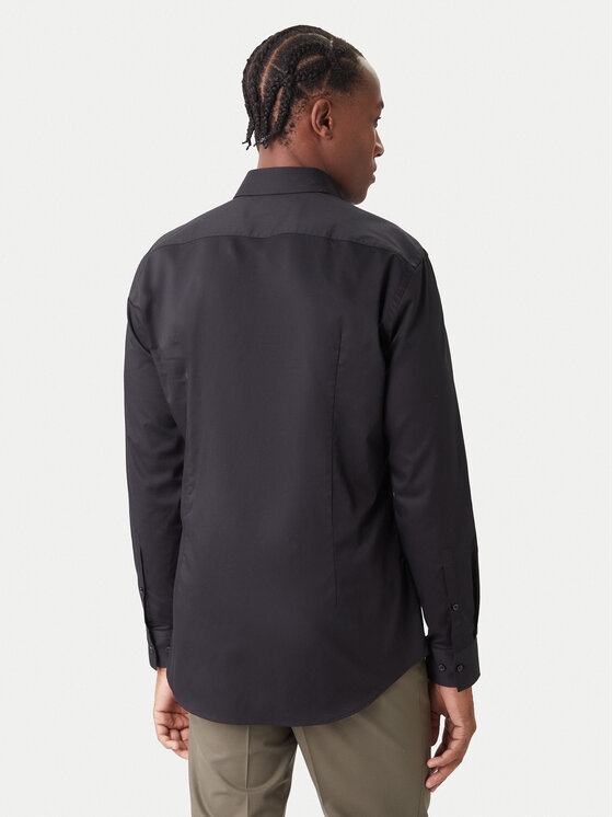 HUGO HUGO Cămașă Kason 50482056 Negru Slim Fit