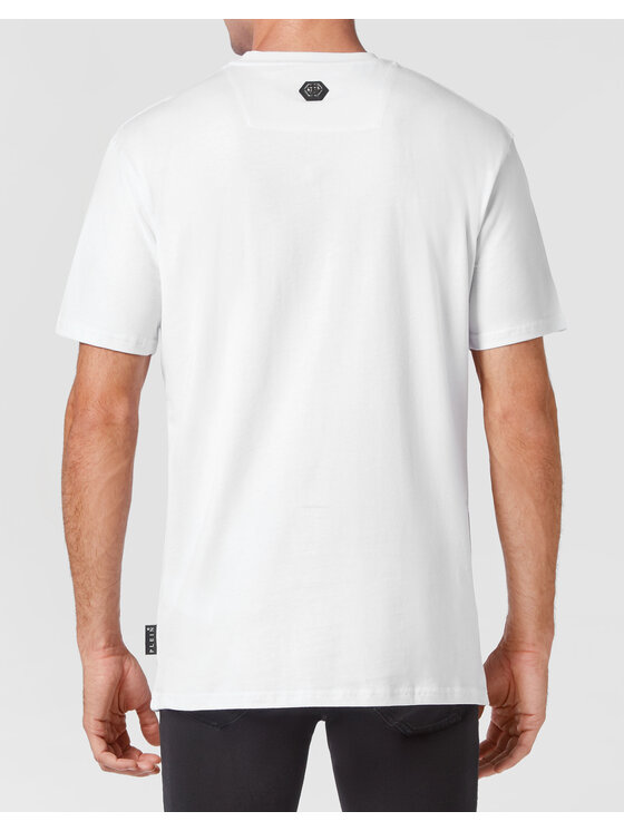 PHILIPP PLEIN PHILIPP PLEIN T-Shirt 133 Biały Regular Fit