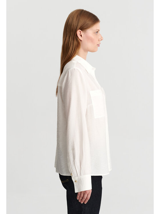 TATUUM TATUUM Blúzka BLUMA 1 Krémová Loose Fit