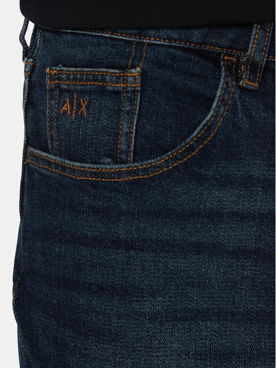 Armani Exchange Armani Exchange Jeansy XM000049 AF14265 MB001 Granatowy Slim Fit