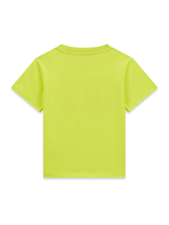 Guess Guess T-Shirt N6RI00 K8HM4 Zielony Regular Fit