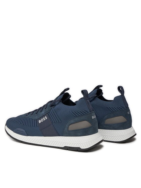 BOSS Boss Sneakersy Titanium Runn 50498245 Niebieski