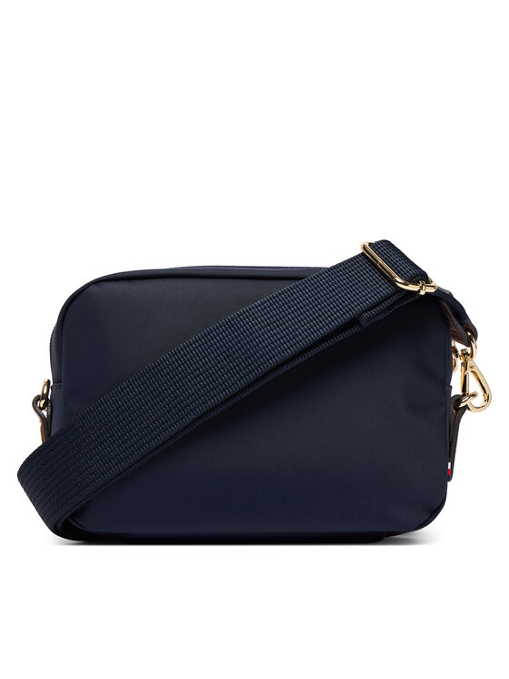Tommy Hilfiger Tommy Hilfiger Kabelka Popette Camera Bag Corp AW0AW17710 Tmavomodrá