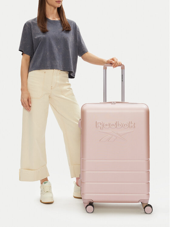 Reebok Reebok Nagy bőrönd RBK-WAL-001-07-CCC-L Bézs