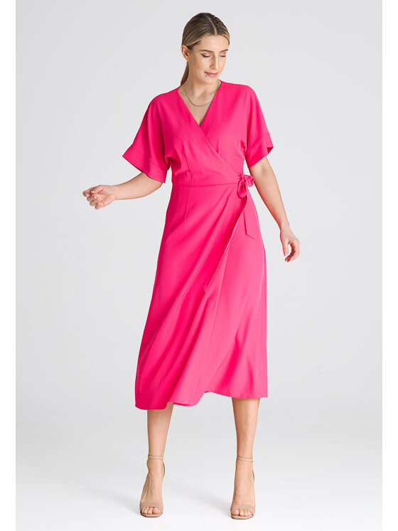 FIGL FIGLFIGL Vestito M959 Rosa Regular Fit