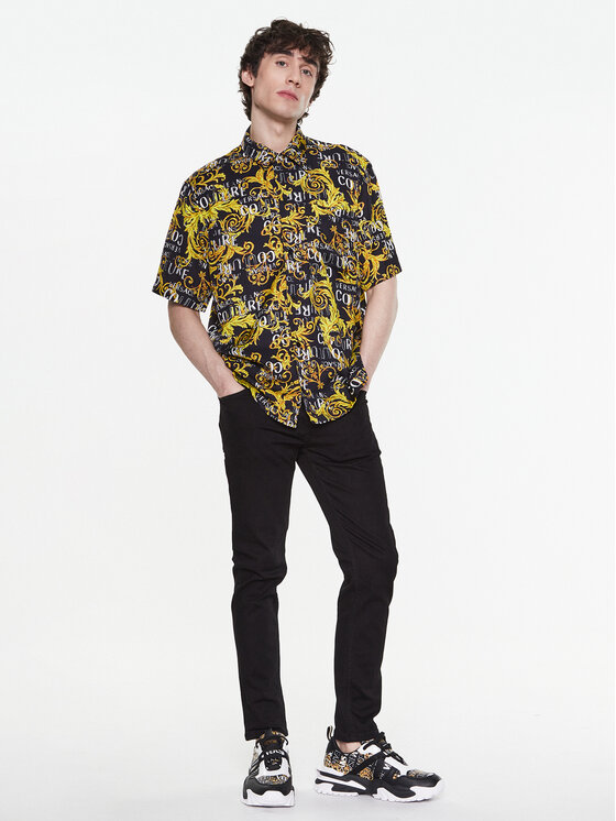 Versace Jeans Couture Versace Jeans Couture Srajca 74GAL2B0 Črna Regular Fit