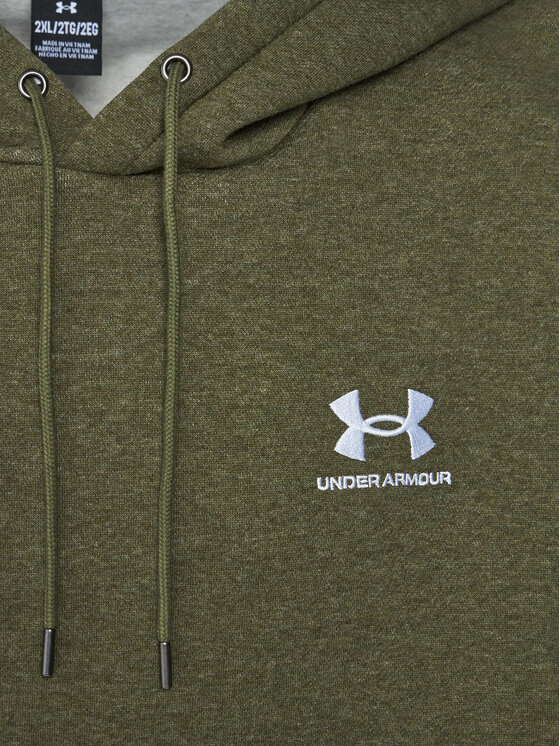 Under Armour Under Armour Bluza Ua Essential 1373880 Zielony Loose Fit