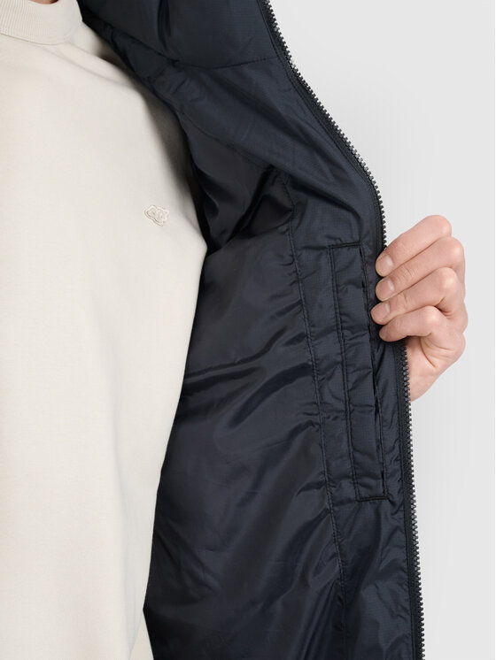 4F 4F Kamizelka MIDSHOP TEXTILE Czarny Regular Fit