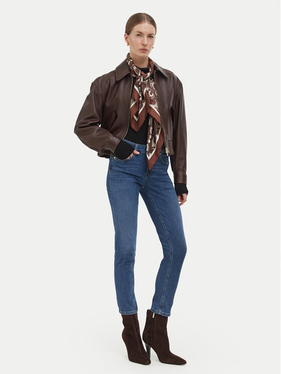 Liu Jo Liu Jo Jeans hlače UF6006 D0357 Modra Regular Fit