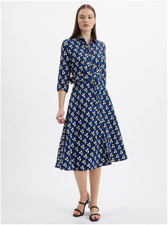Orsay Orsay Sukienka 432059555000__40 Czarny Regular Fit