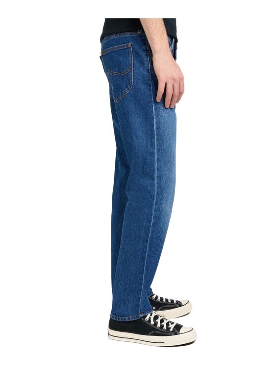 Lee Lee Jeansy 112350159 Niebieski Regular Fit