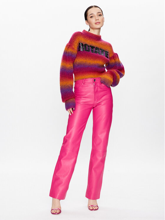 ROTATE ROTATE Пуловер Mohair Knit RT2403 Цветен Regular Fit
