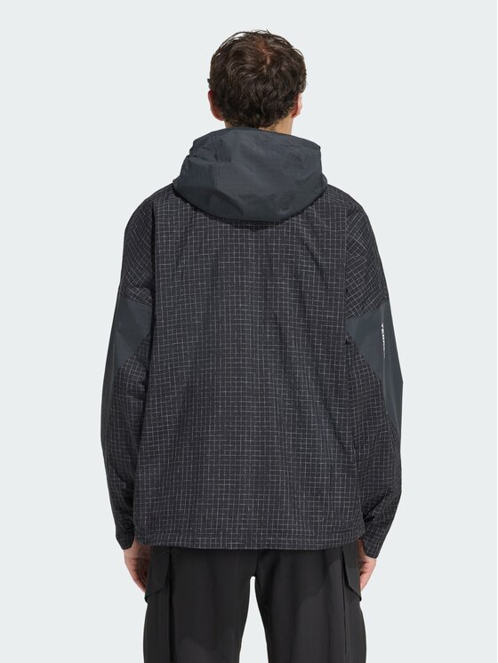 adidas adidas Kurtka outdoor 162933 Czarny Loose Fit