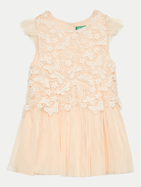 United Colors Of Benetton Rochie de zi 40WMGV01R Roz Regular Fit