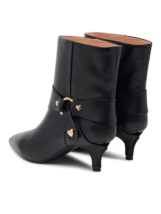 LOVE MOSCHINO LOVE MOSCHINO Členková obuv JA21077G0PIA0000 Čierna