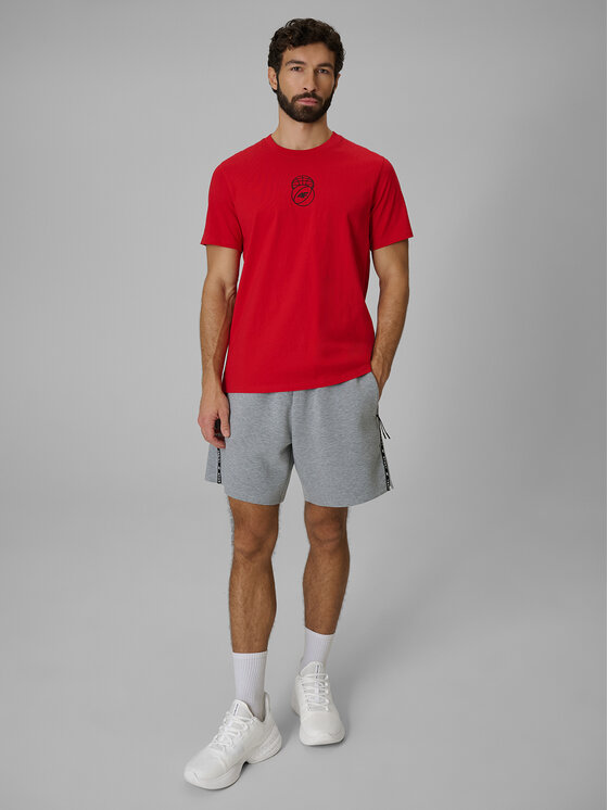4F 4F T-Shirt ESSENTIAL 2 Czerwony Regular Fit