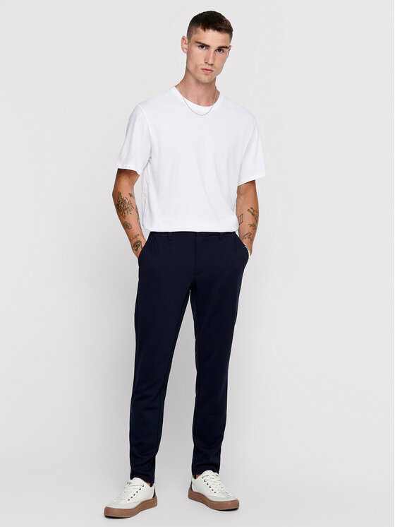 Only & Sons Only & Sons Chino Mark 22010209 Tamnoplava Slim Fit