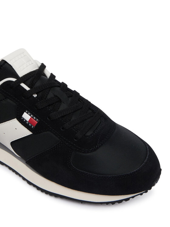 Tommy Jeans Tommy Jeans Sneakers Tjm Eva Runner Mix Material EM0EM01737 Schwarz