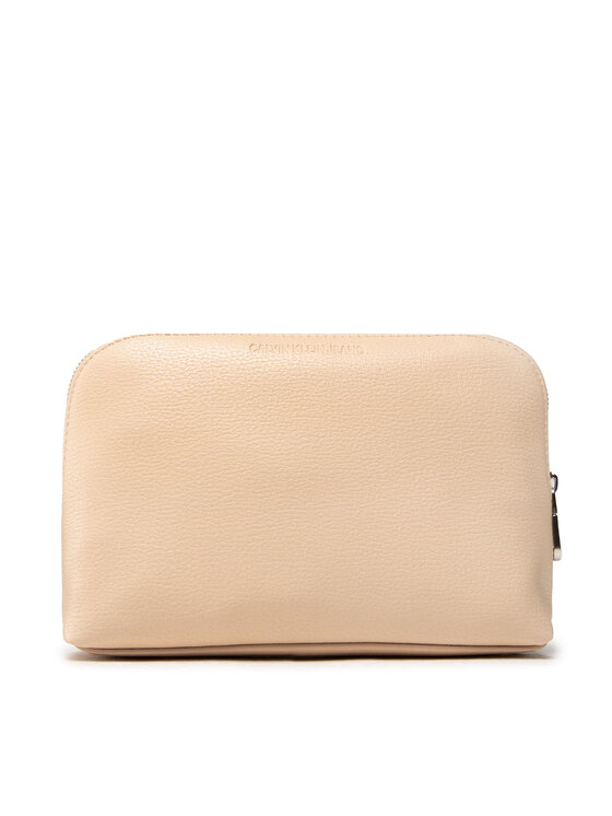 Calvin Klein Jeans Calvin Klein Jeans Τσαντάκι καλλυντικών Minimal Monogram Make Up Bag K60K608403 Μπεζ