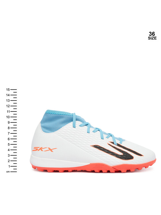 Skechers Skechers Ποδοσφαιρικά Παπούτσια Jr Youth Tf 252166L WTQP Λευκό