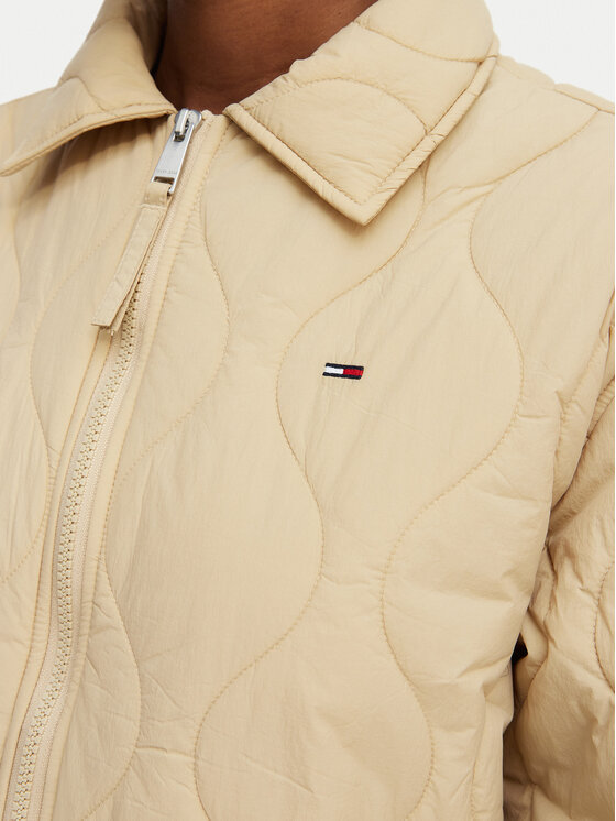 Tommy Jeans Tommy Jeans Übergangsjacke Tjw Coach DW0DW22909 Beige Regular Fit