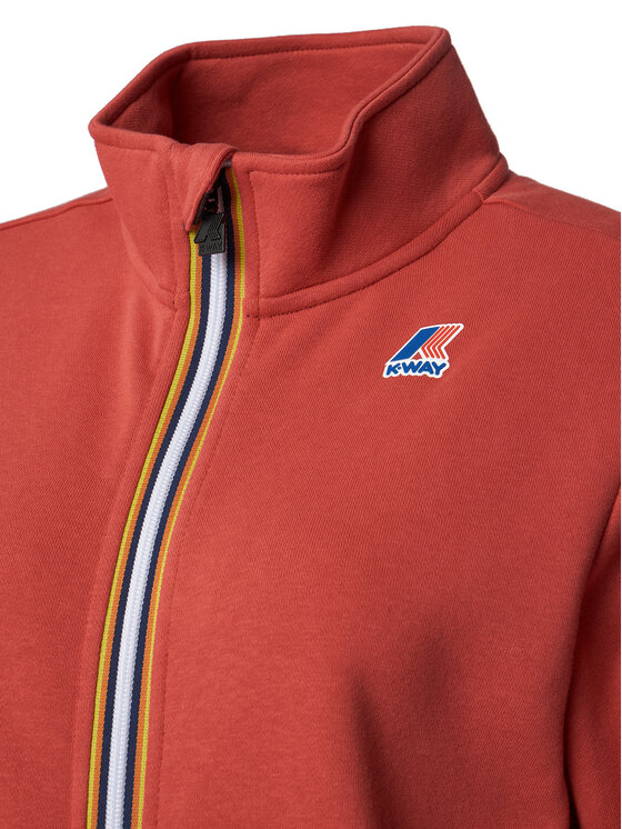 K-Way K-Way Pulóver Augur K41225W Piros Regular Fit