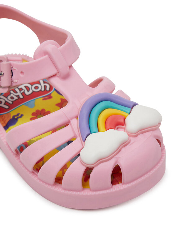 Melissa Melissa Sandały Mini Melissa Possession + Play Doh Bb M 35987 Różowy