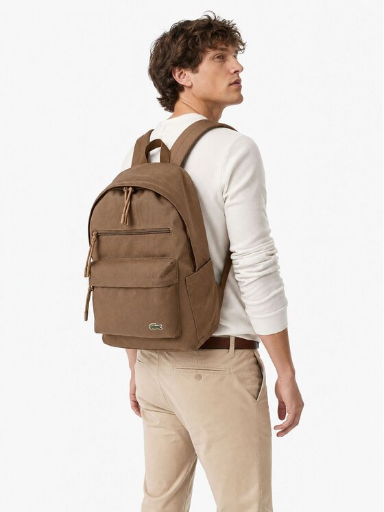 Lacoste Lacoste Plecak 325232 Beżowy