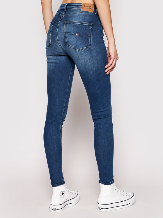 Tommy Jeans Tommy Jeans Teksad Sylvia DW0DW09215 Sinine Super Skinny Fit