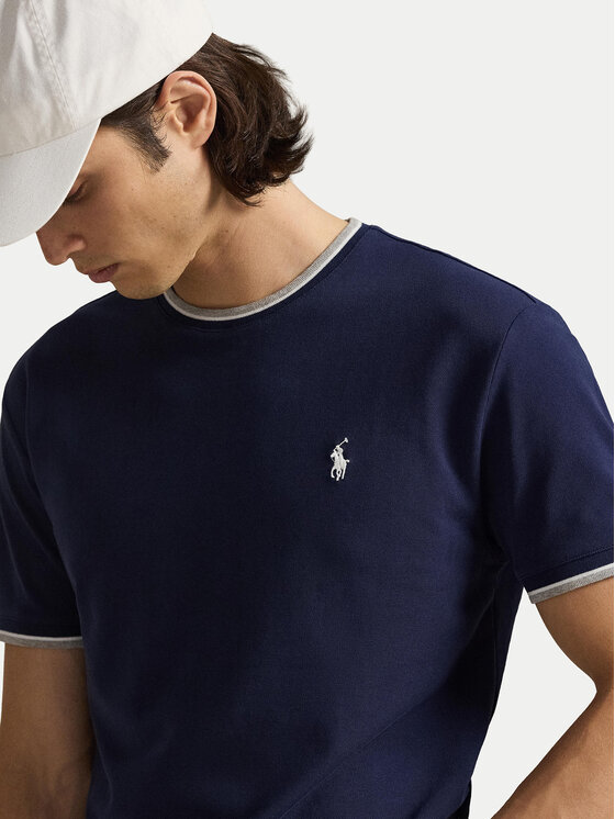 Polo Ralph Lauren Polo Ralph Lauren T-krekls 710963492001 Tumši zils Regular Fit