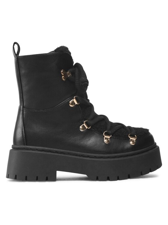 DeeZee DeeZee Schnürstiefeletten H040303-01 Schwarz