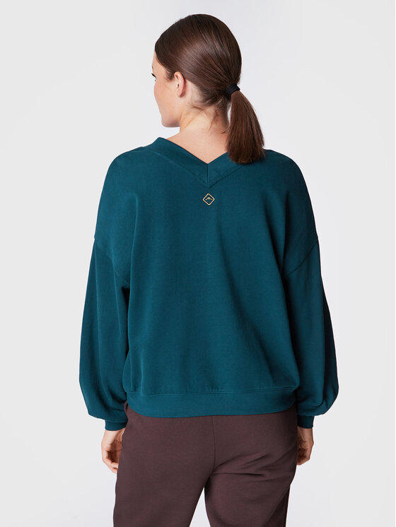 Felpa B-Kabi L01124-W23 Verde Oversize