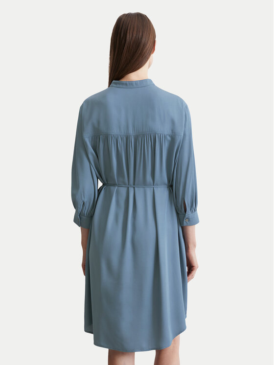 Marc O'Polo Marc O'Polo Rochie tip cămașă 408 1169 21467 Albastru Loose Fit