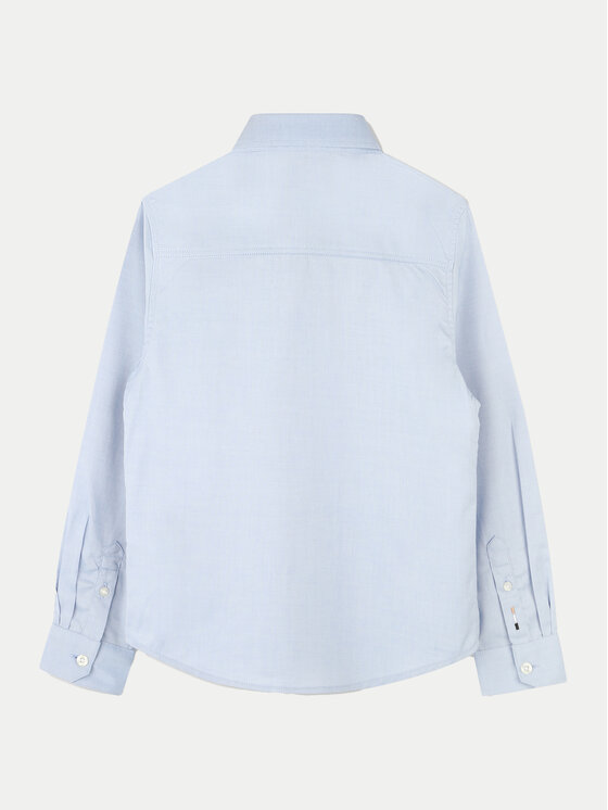BOSS Boss Сорочка J51130 M Блакитний Regular Fit