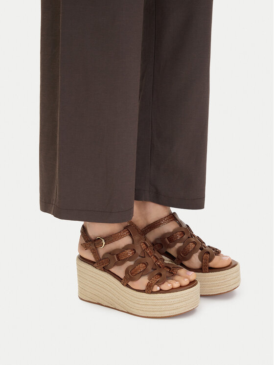 Badura Badura Босоніжки EO-AMANI-LT0228-26-806 Коричневий