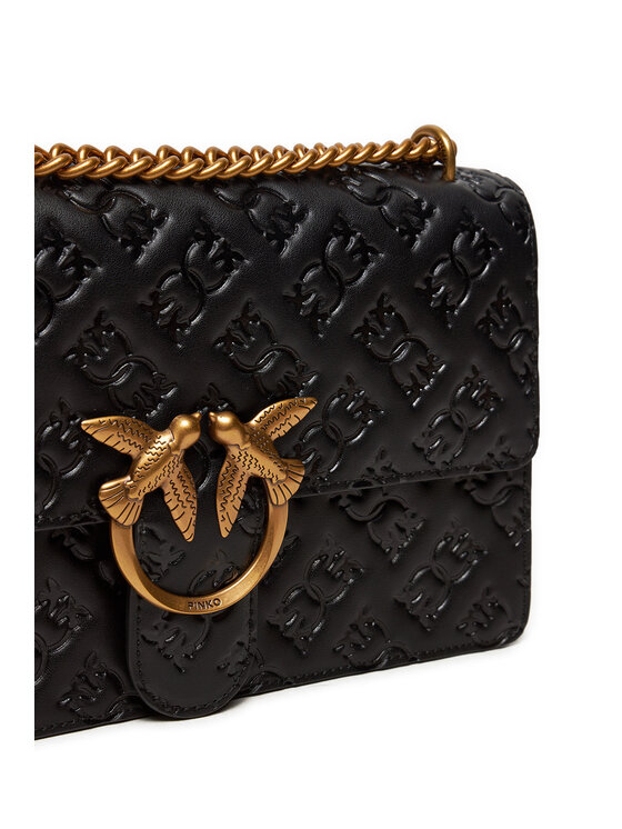PINKO Pinko Borsetta Love One Classic Dc AI 24-25 PLTT 100941 A1YB Nero