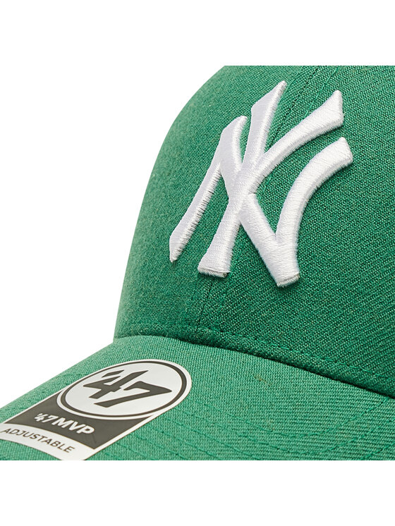 47 Brand 47 Brand Шапка с козирка New York Yankees B-MVPSP17WBP-KY Зелен