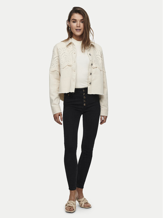 ONLY ONLY Traper jakna Elena 15232378 Bež Regular Fit