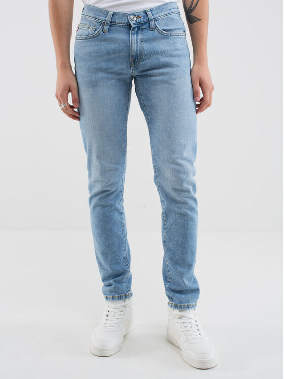BIG STAR BIG STAR Jeansy TERRY SLIM_252_190 Niebieski Slim Fit
