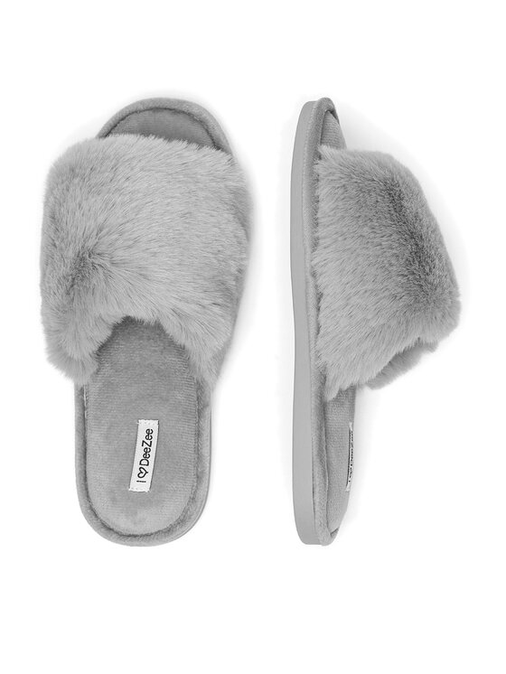 DeeZee DeeZee Hausschuhe MU-SL-DZ01 Grau