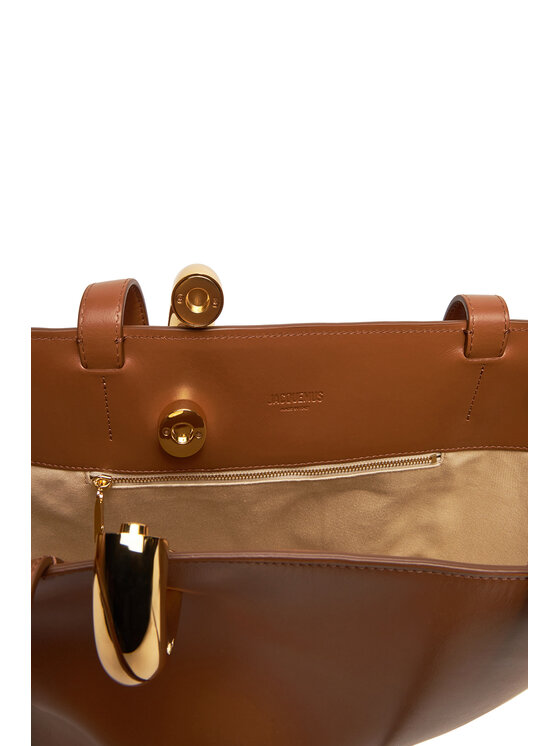 JACQUEMUS JACQUEMUS Ročna torba La Bambola Moyen 251BA4123000 Rjava