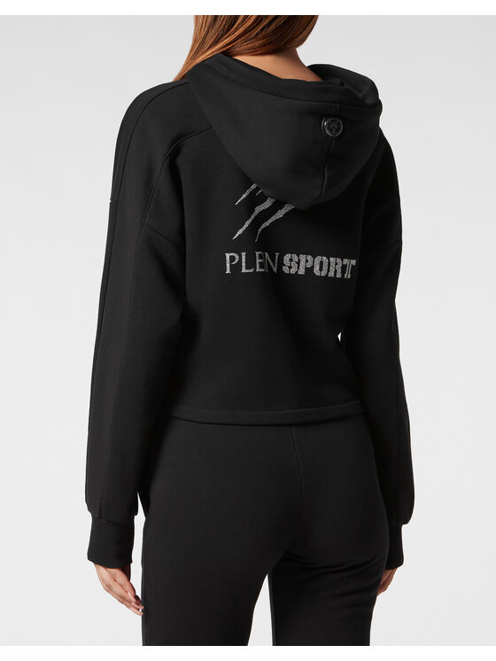Plein Sport Plein Sport Bluza 13017 Czarny Regular Fit