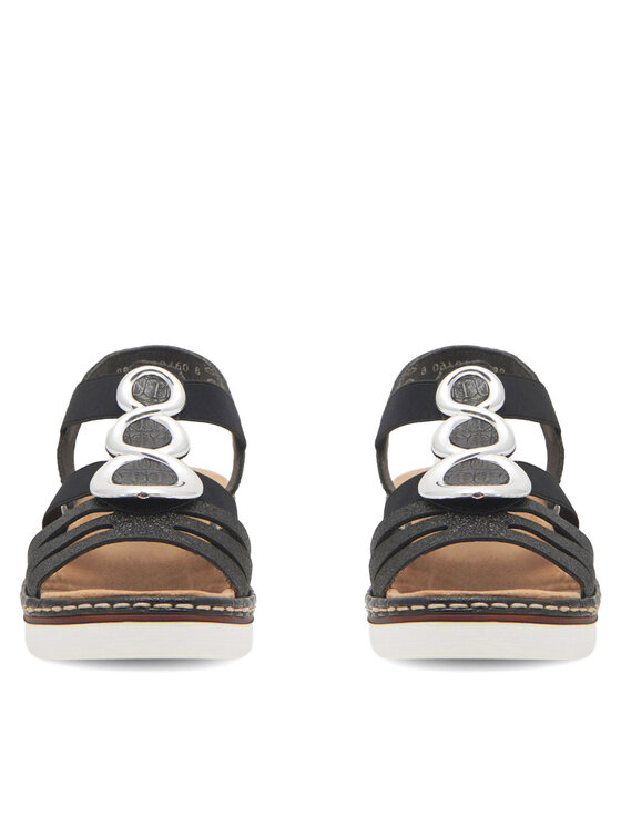 Rieker Rieker Sandale 679L4-00 Crna
