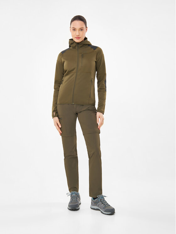 Viking Viking Bluza Yosemite Hoodie Lady Khaki Regular Fit