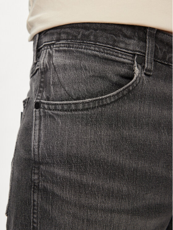 Wrangler Wrangler Szorty jeansowe Frontier 112350897 Szary Relaxed Fit