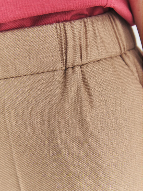 TATUUM TATUUM Spodnie materiałowe NERAKA Brązowy Wide Fit