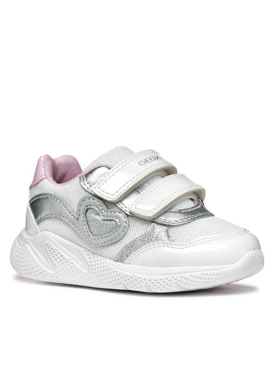 Geox Geox Laisvalaikio batai B Sprintye B554TA 0GNHH C0007 M Balta