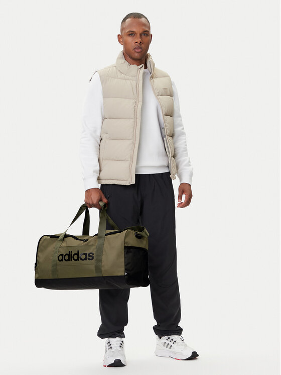 adidas Geantă Linear Duffel Medium IN6119 Kaki