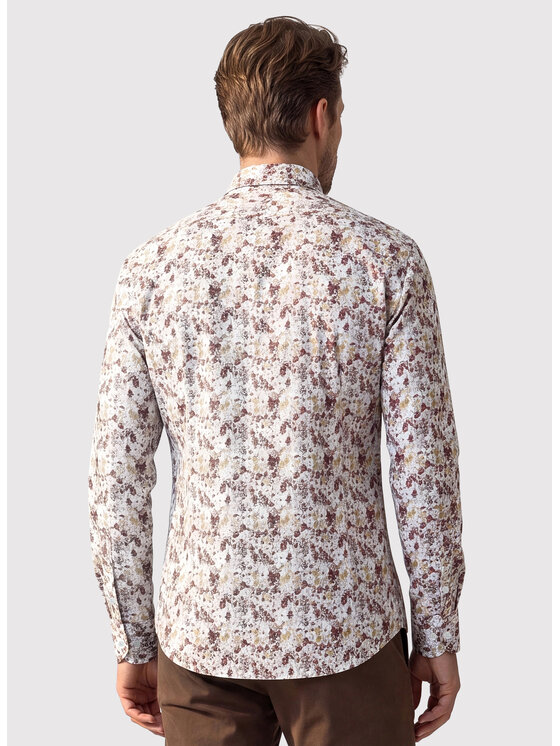 Pako Lorente Pako Lorente Koszula P26WF-1X-010 Brązowy Slim Fit