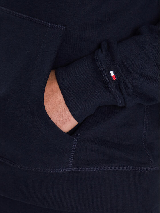 Tommy Hilfiger Tommy Hilfiger Bluza UM0UM02879 Granatowy Regular Fit